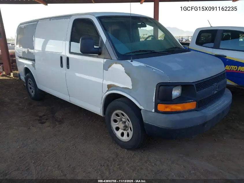 1GCFG15X091162235 2009 Chevrolet Express 1500 Work Van