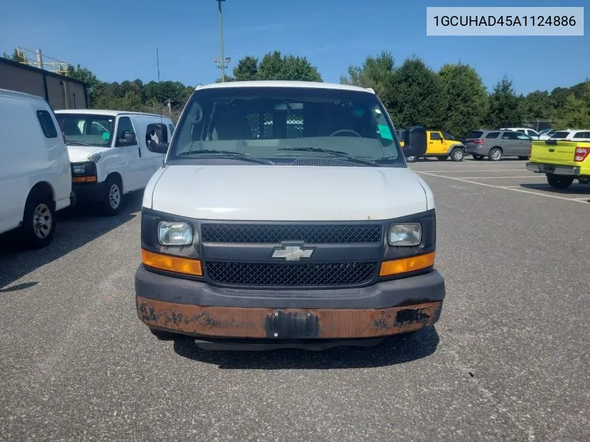 1GCUHAD45A1124886 2010 Chevrolet Express 1500 Work Van