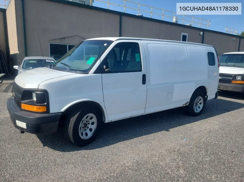 1GCUHAD48A1178330 2010 Chevrolet Express 1500 Work Van