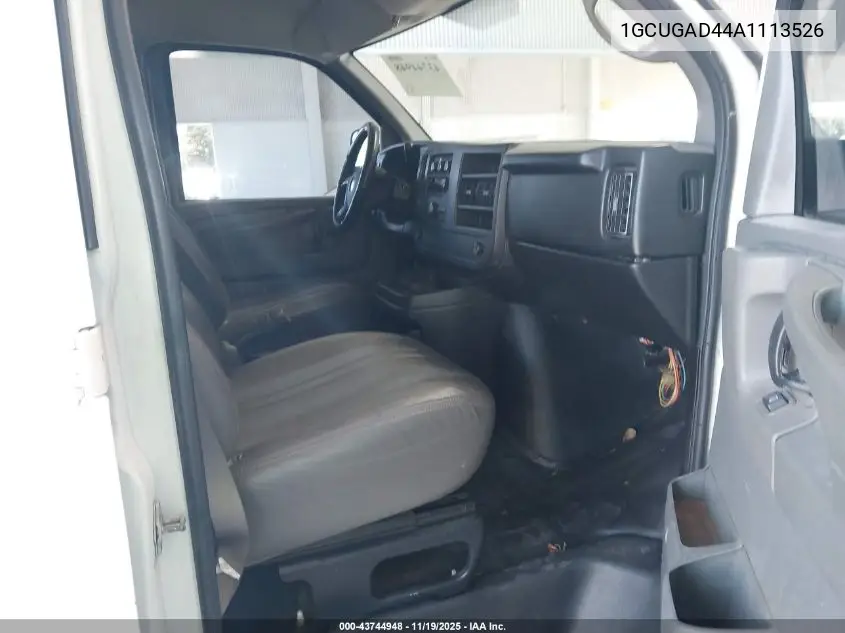 1GCUGAD44A1113526 2010 Chevrolet Express 1500 Work Van