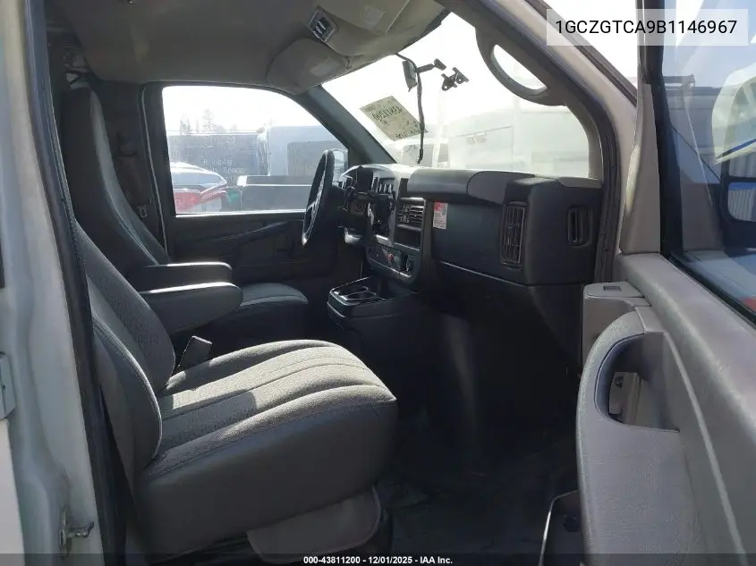 1GCZGTCA9B1146967 2011 Chevrolet Express 3500 Work Van