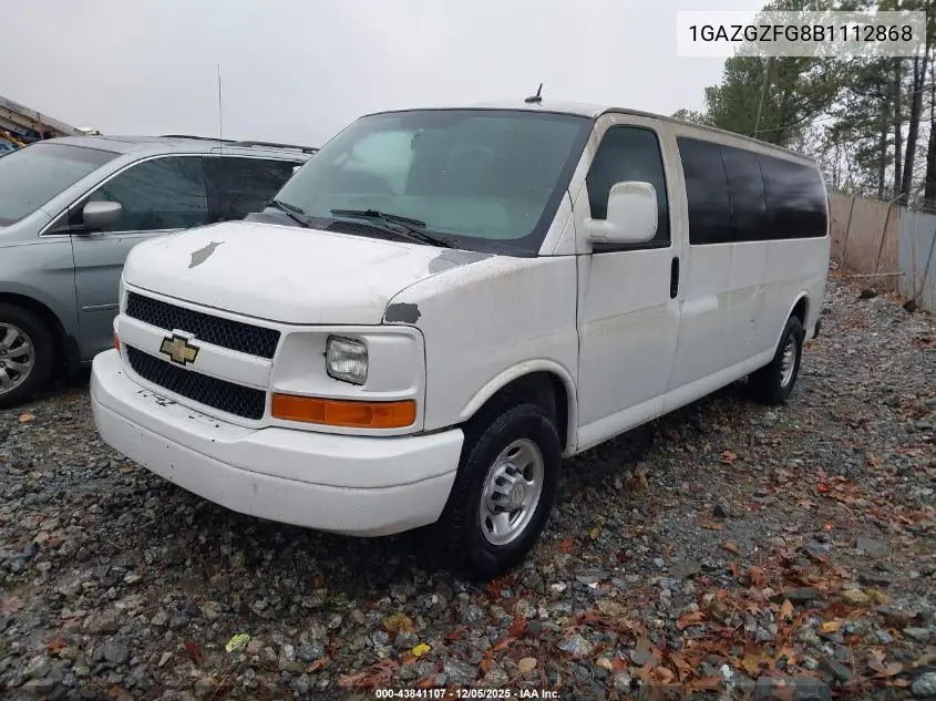 1GAZGZFG8B1112868 2011 Chevrolet Express 3500 Ls