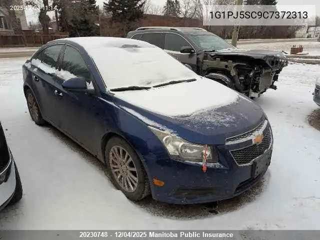 1G1PJ5SC9C7372313 2012 Chevrolet Cruze Eco Turbo