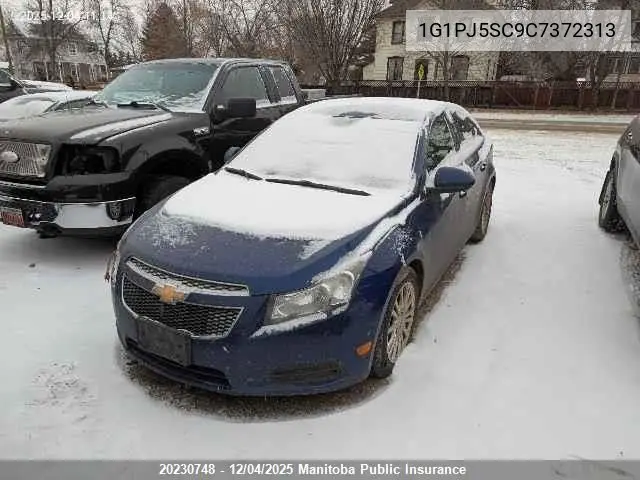 1G1PJ5SC9C7372313 2012 Chevrolet Cruze Eco Turbo