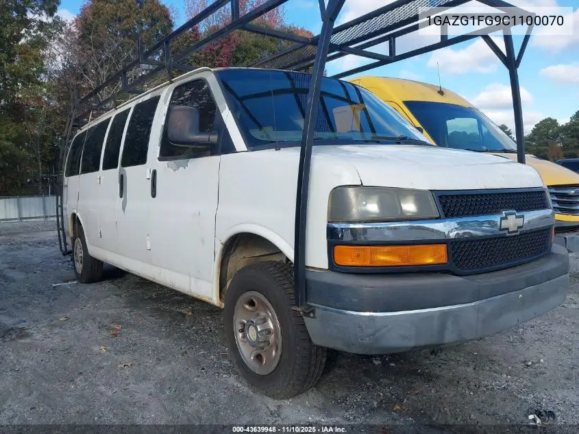 1GAZG1FG9C1100070 2012 Chevrolet Express 3500 Lt