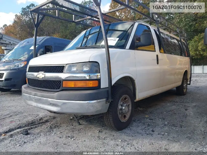 1GAZG1FG9C1100070 2012 Chevrolet Express 3500 Lt