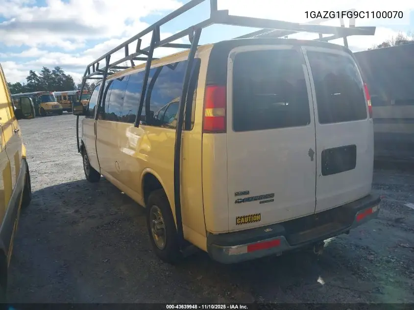 1GAZG1FG9C1100070 2012 Chevrolet Express 3500 Lt