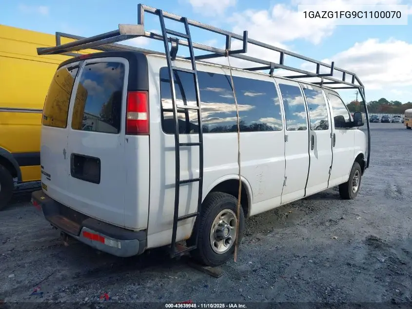 1GAZG1FG9C1100070 2012 Chevrolet Express 3500 Lt