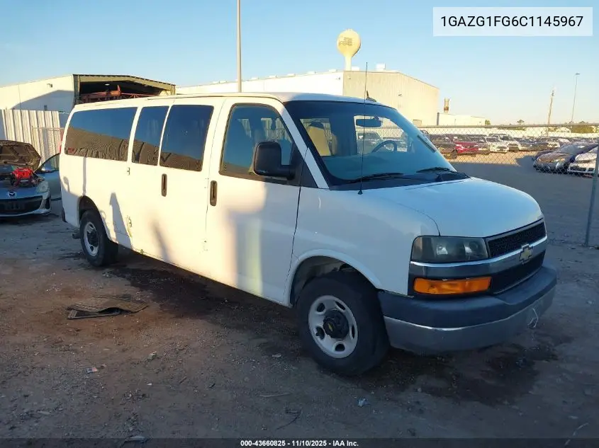 1GAZG1FG6C1145967 2012 Chevrolet Express 3500 Lt
