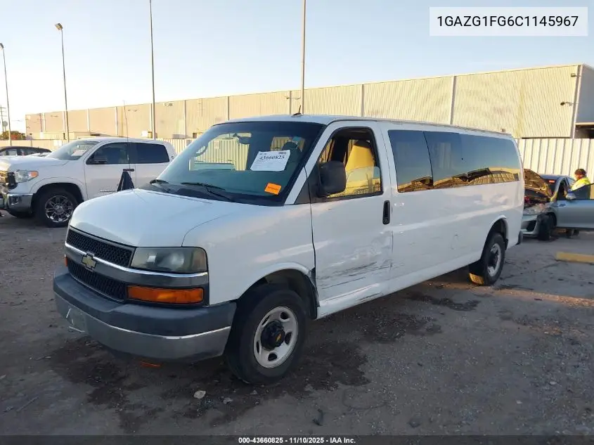 1GAZG1FG6C1145967 2012 Chevrolet Express 3500 Lt