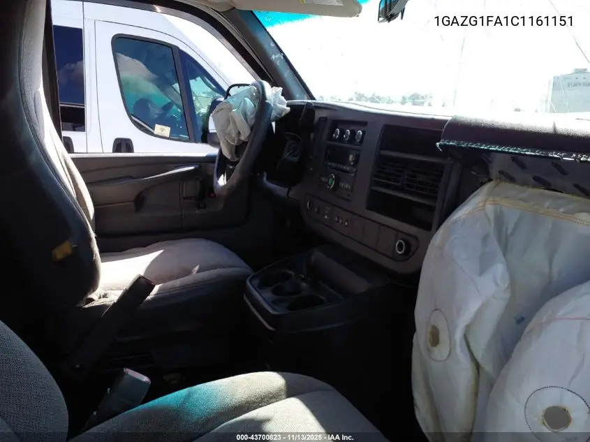 1GAZG1FA1C1161151 2012 Chevrolet Express 3500 Lt