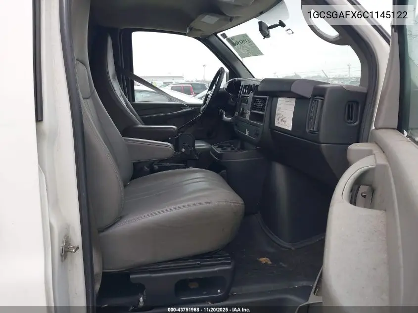 1GCSGAFX6C1145122 2012 Chevrolet Express 1500 Work Van