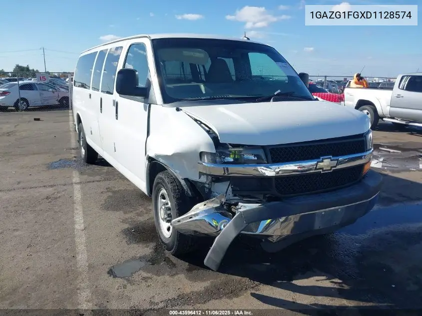 1GAZG1FGXD1128574 2013 Chevrolet Express 3500 Lt