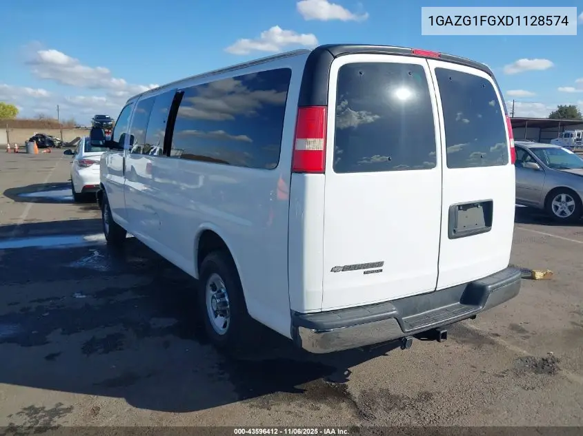 1GAZG1FGXD1128574 2013 Chevrolet Express 3500 Lt
