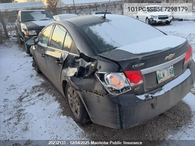 1G1PC5SB5E7298179 2014 Chevrolet Cruze Lt Turbo