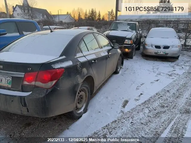 1G1PC5SB5E7298179 2014 Chevrolet Cruze Lt Turbo