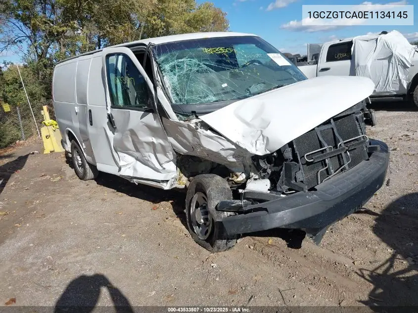 1GCZGTCA0E1134145 2014 Chevrolet Express 3500 Work Van