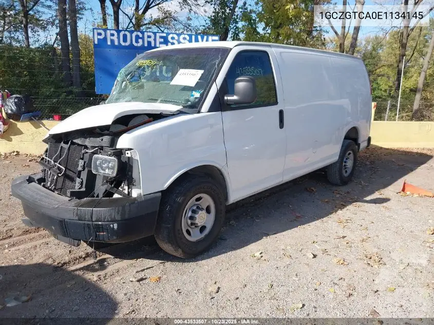 1GCZGTCA0E1134145 2014 Chevrolet Express 3500 Work Van