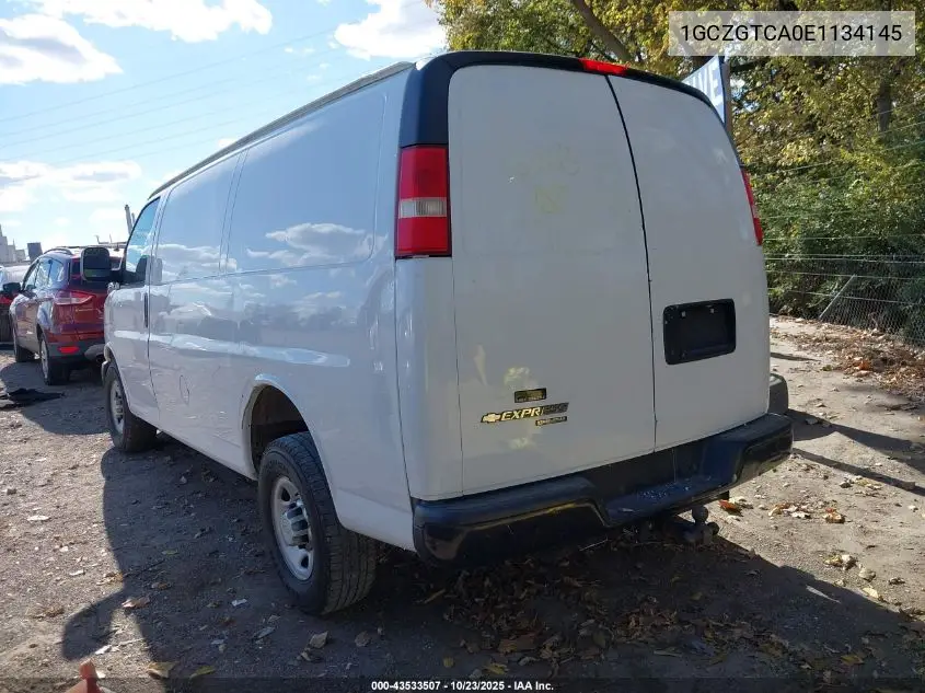 1GCZGTCA0E1134145 2014 Chevrolet Express 3500 Work Van