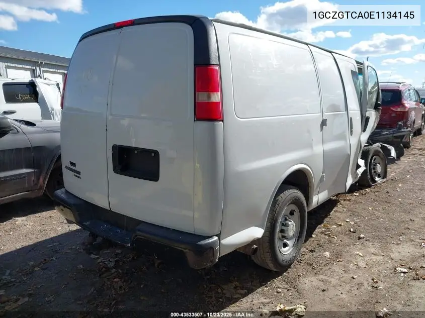 1GCZGTCA0E1134145 2014 Chevrolet Express 3500 Work Van