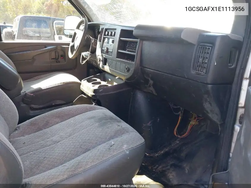 1GCSGAFX1E1113956 2014 Chevrolet Express 1500 Work Van