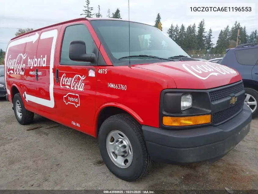 1GCZGTCA6E1196553 2014 Chevrolet Express 3500 Work Van
