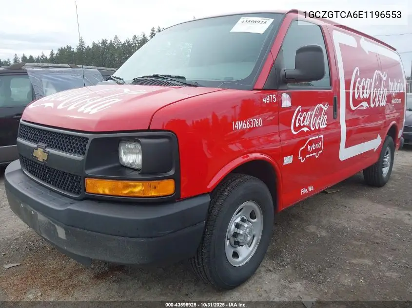1GCZGTCA6E1196553 2014 Chevrolet Express 3500 Work Van