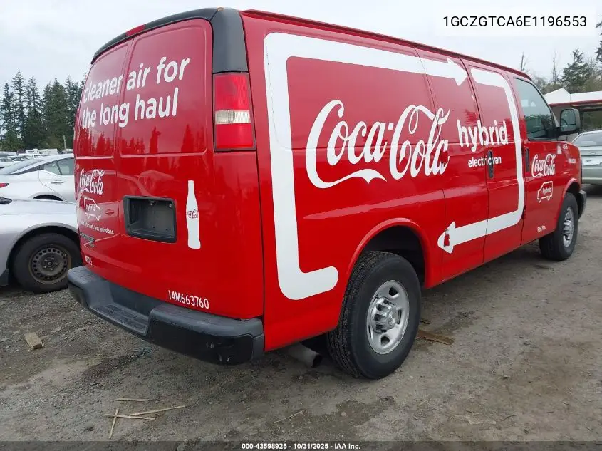 1GCZGTCA6E1196553 2014 Chevrolet Express 3500 Work Van