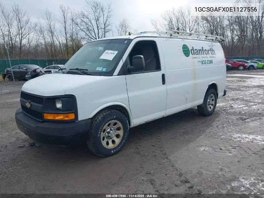 1GCSGAFX0E1127556 2014 Chevrolet Express 1500 Work Van