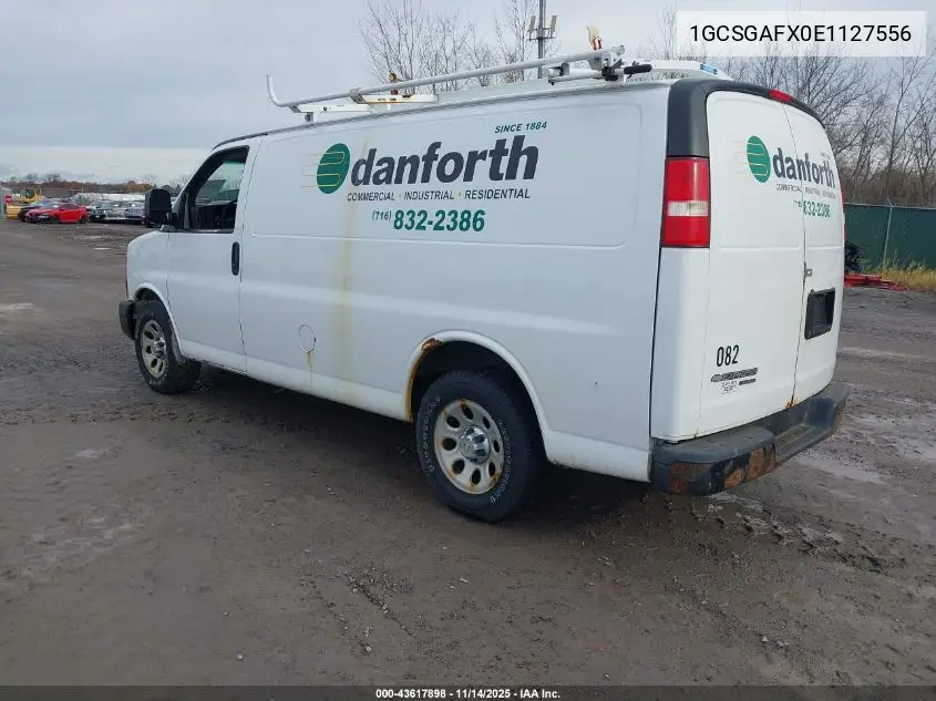 1GCSGAFX0E1127556 2014 Chevrolet Express 1500 Work Van