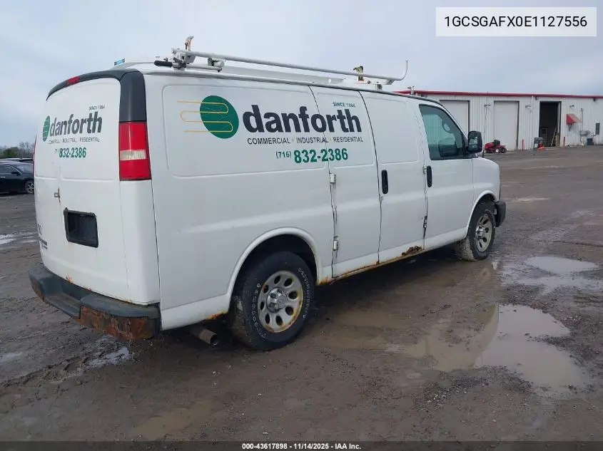 1GCSGAFX0E1127556 2014 Chevrolet Express 1500 Work Van