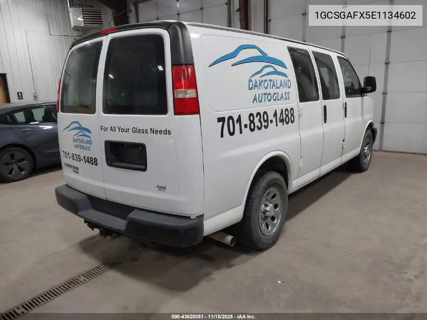 1GCSGAFX5E1134602 2014 Chevrolet Express 1500 Work Van