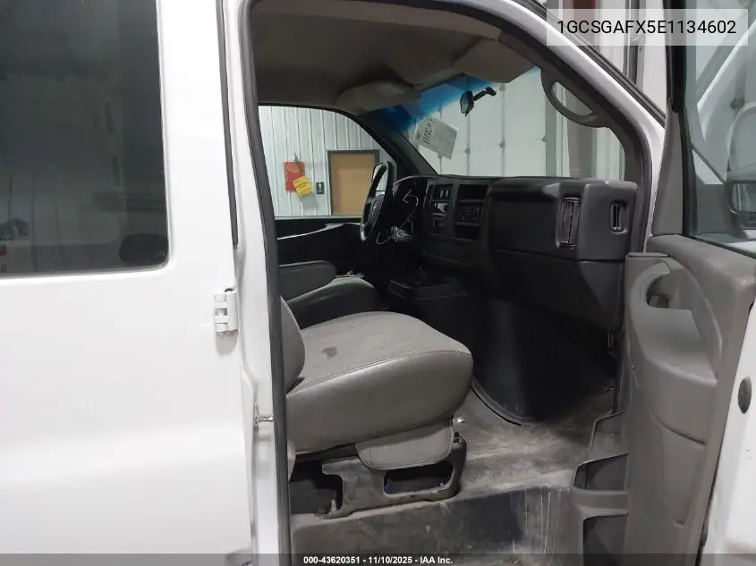 1GCSGAFX5E1134602 2014 Chevrolet Express 1500 Work Van