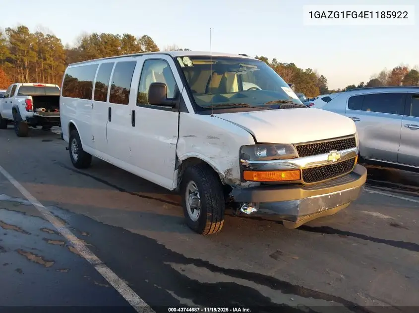 1GAZG1FG4E1185922 2014 Chevrolet Express 3500 Lt