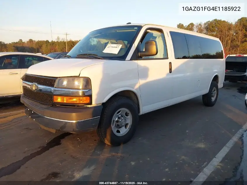 1GAZG1FG4E1185922 2014 Chevrolet Express 3500 Lt