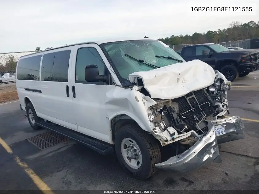 2014 Chevrolet Express 3500 Lt VIN: 1GBZG1FG8E1121555 Lot: 43782151