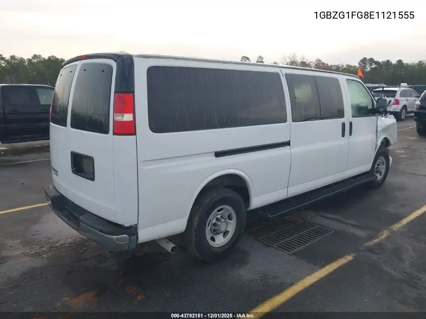 2014 Chevrolet Express 3500 Lt VIN: 1GBZG1FG8E1121555 Lot: 43782151