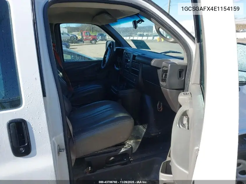 1GCSGAFX4E1154159 2014 Chevrolet Express 1500 Work Van