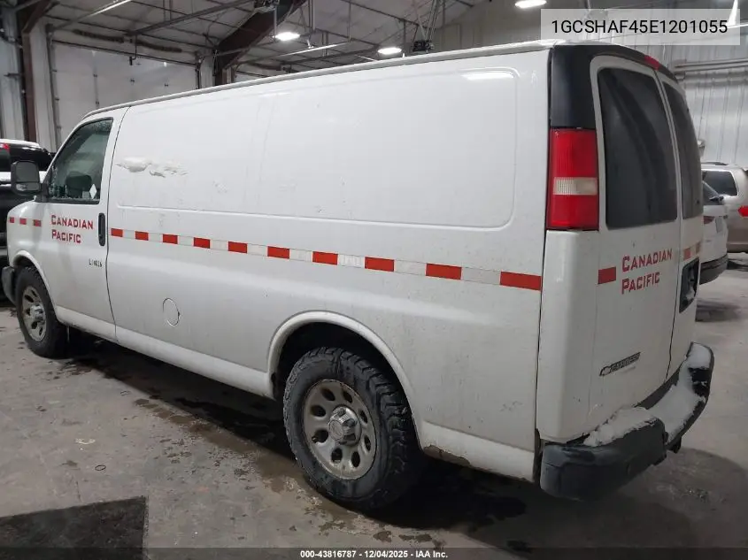 1GCSHAF45E1201055 2014 Chevrolet Express 1500 Work Van