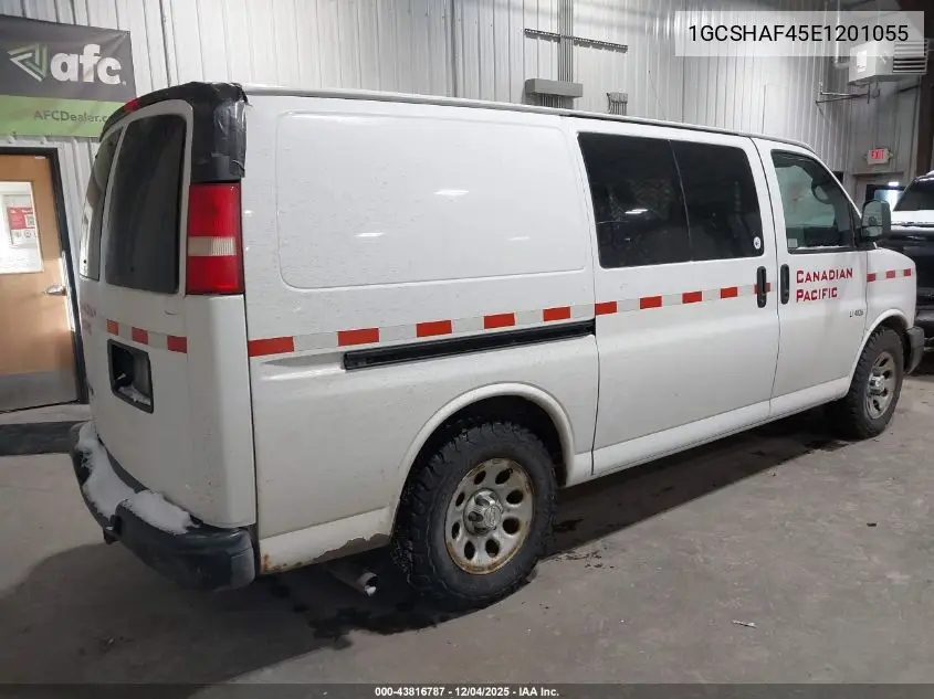 1GCSHAF45E1201055 2014 Chevrolet Express 1500 Work Van