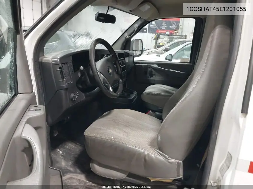 1GCSHAF45E1201055 2014 Chevrolet Express 1500 Work Van