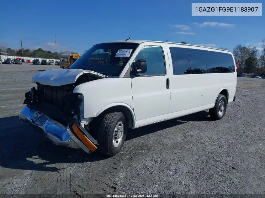 1GAZG1FG9E1183907 2014 Chevrolet Express 3500 Lt