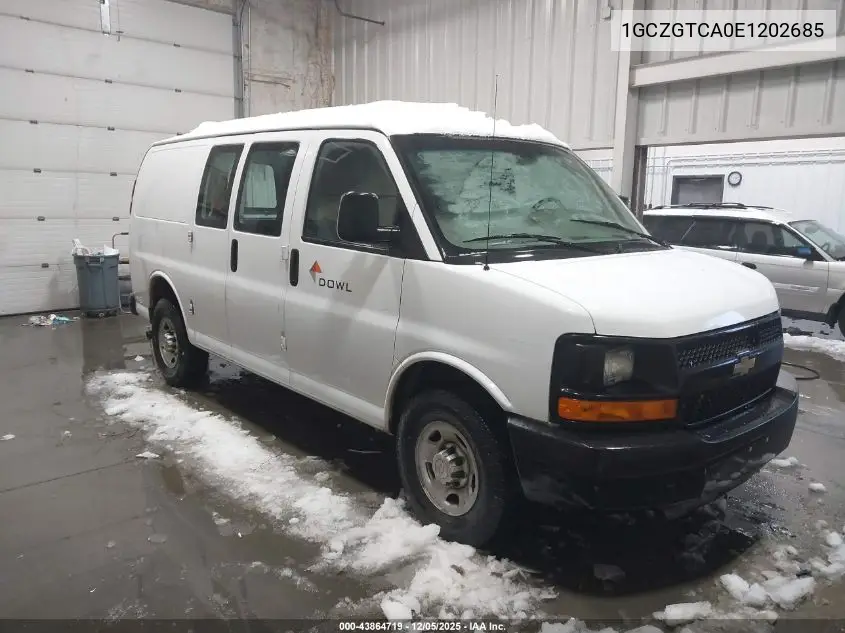 1GCZGTCA0E1202685 2014 Chevrolet Express 3500 Work Van