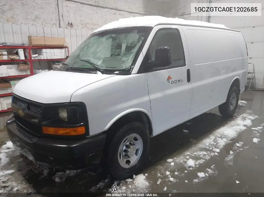 1GCZGTCA0E1202685 2014 Chevrolet Express 3500 Work Van