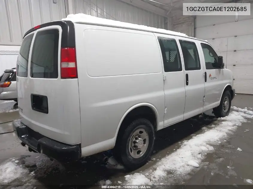 1GCZGTCA0E1202685 2014 Chevrolet Express 3500 Work Van