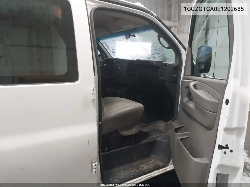 1GCZGTCA0E1202685 2014 Chevrolet Express 3500 Work Van