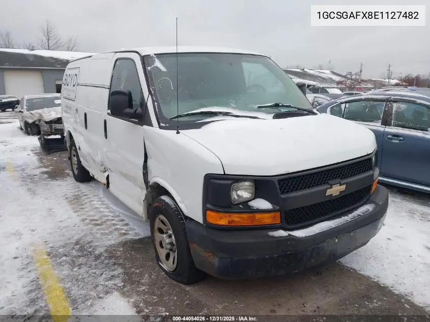 1GCSGAFX8E1127482 2014 Chevrolet Express 1500 Work Van
