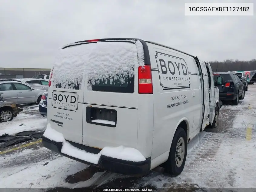 1GCSGAFX8E1127482 2014 Chevrolet Express 1500 Work Van