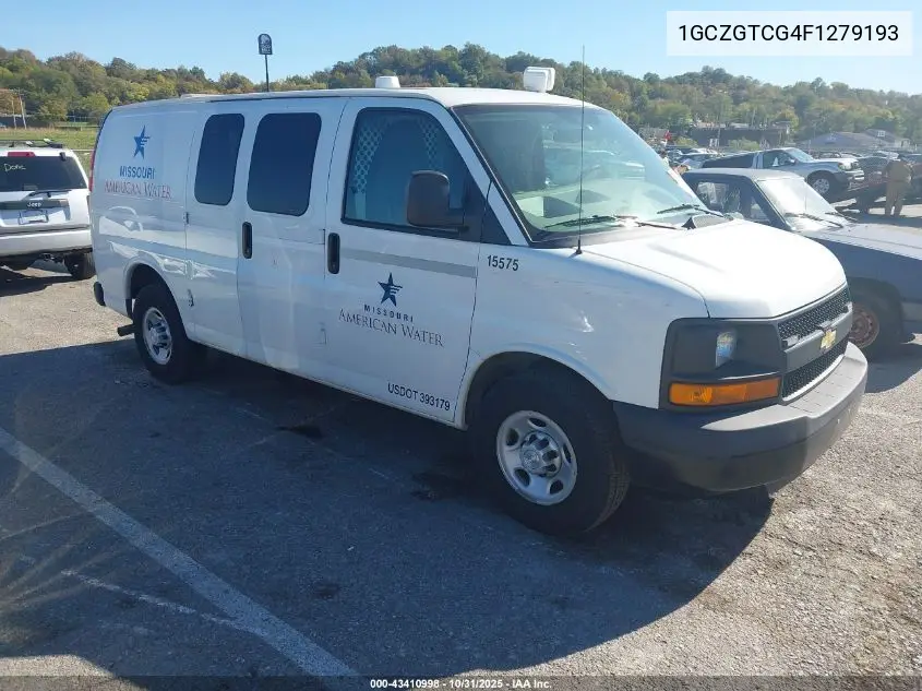 1GCZGTCG4F1279193 2015 Chevrolet Express 3500 Work Van