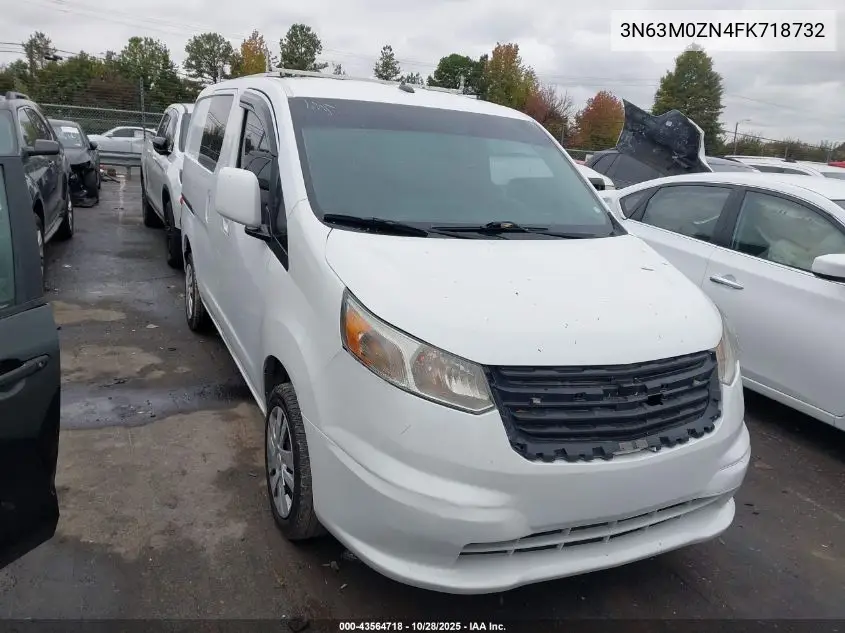 3N63M0ZN4FK718732 2015 Chevrolet City Express 1Lt